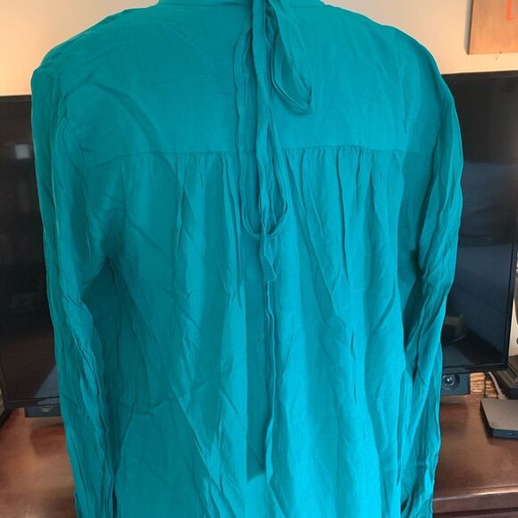 Lucky brand | turquoise top - Picture 3 of 5